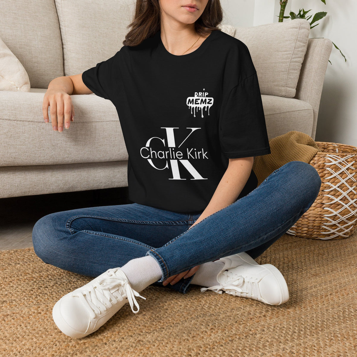 Drip Memz x Charlie Kirk CK T-Shirt