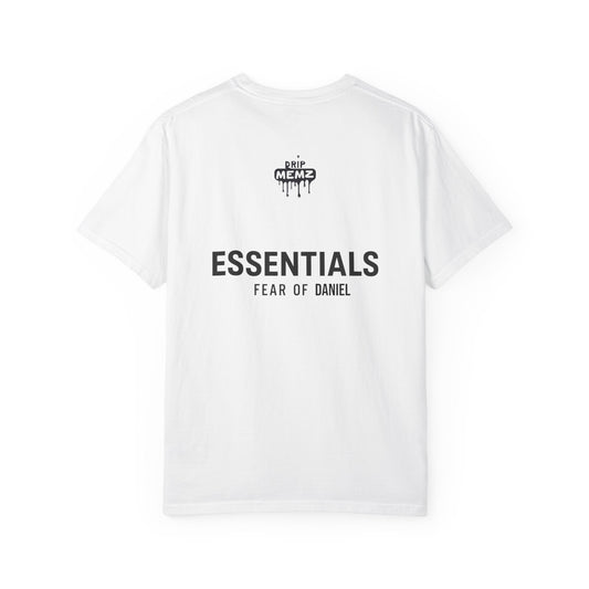 Custom “ESSENTIALS —FEAR OF ___” T-Shirt | Personalized Name Premium Unisex Tee
