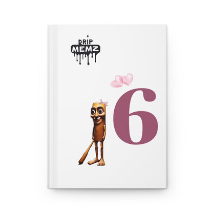 67 journal number (6) twin tung tung sahur triple T Character Hardcover Notebook brainrot