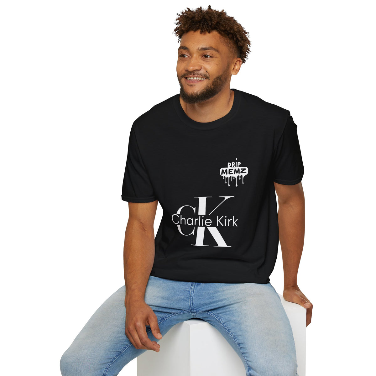 Drip Memz x Charlie Kirk CK T-Shirt