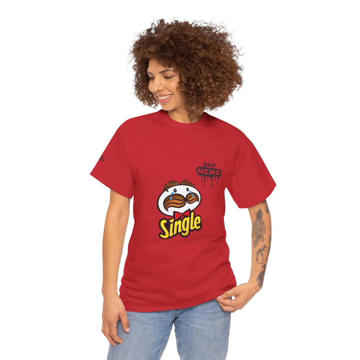 Pringles-Style “Single” DRIP MEMZ T-Shirt
