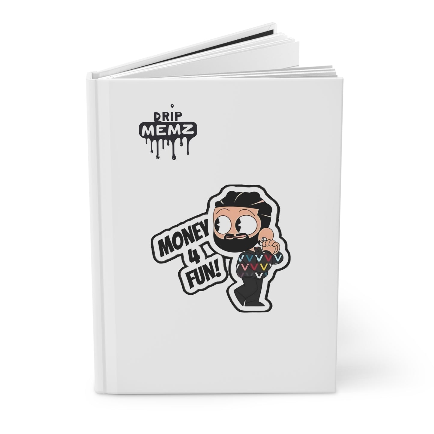 Drake Money 4 Fun Hardcover School Notebook/Journal