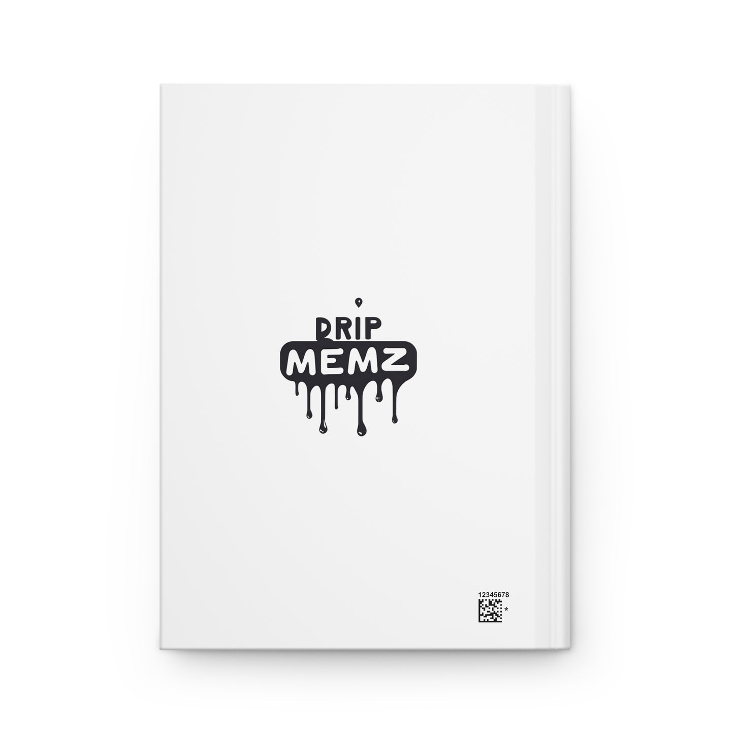 Hardcover Journal — "Autism Is Fun" Pink Superhero Figure Notebook