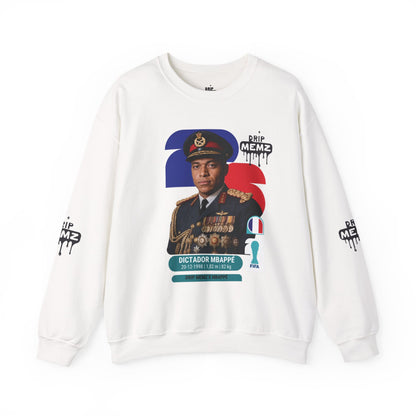 “Dictador Mbappé” 2026 Football World Cup Crewneck Sweatshirt — Pop Art Meme Pullover