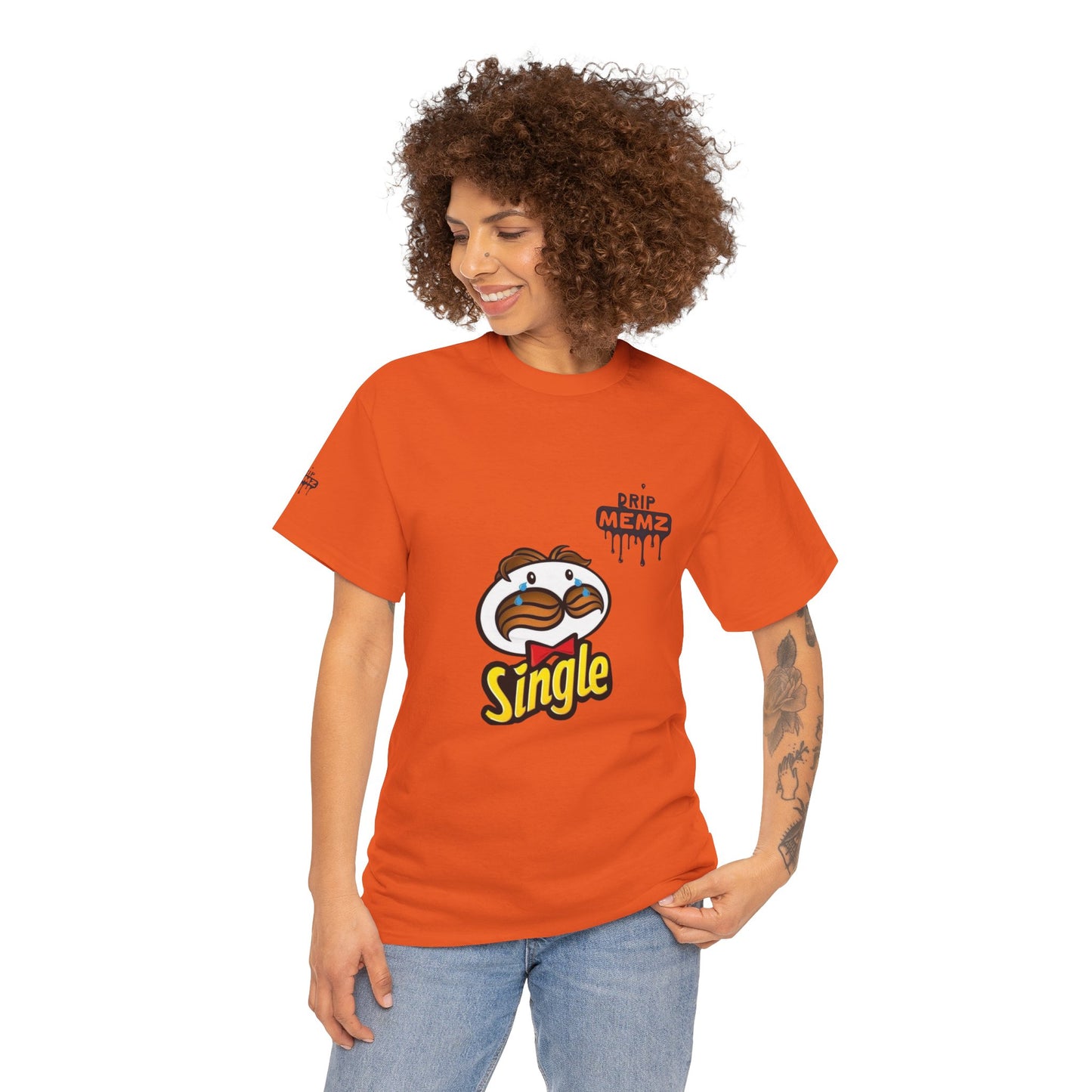 Pringles-Style “Single” DRIP MEMZ T-Shirt