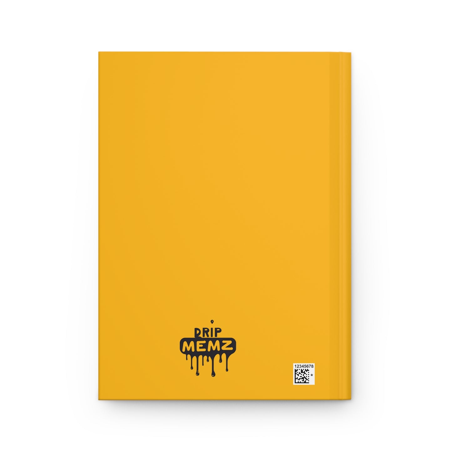 Cheaters Hardcover Journal — Yellow Drip Memz Notebook