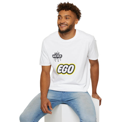 LEGO Style "EGO" Unisex soft cotton tee DRIP MEMZ™