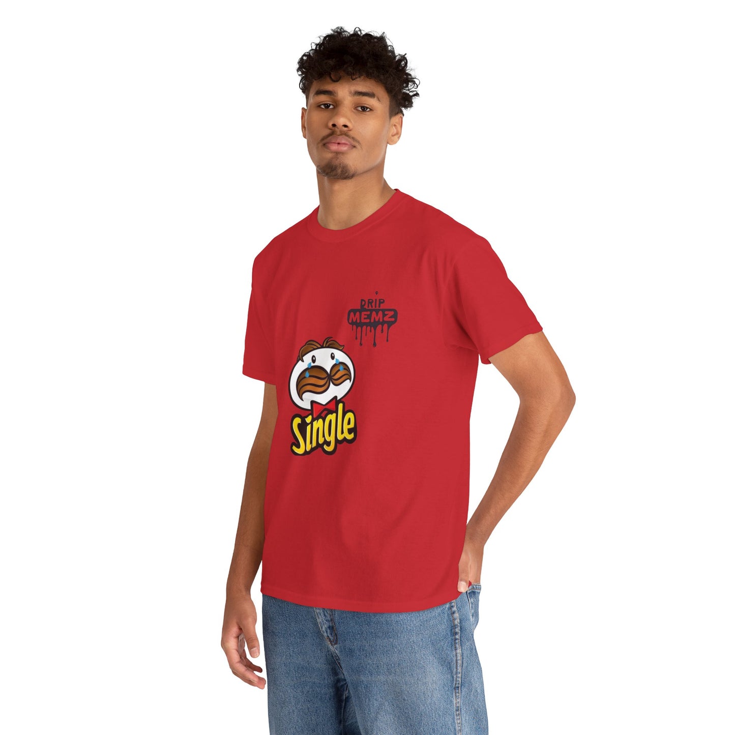 Pringles-Style “Single” DRIP MEMZ T-Shirt