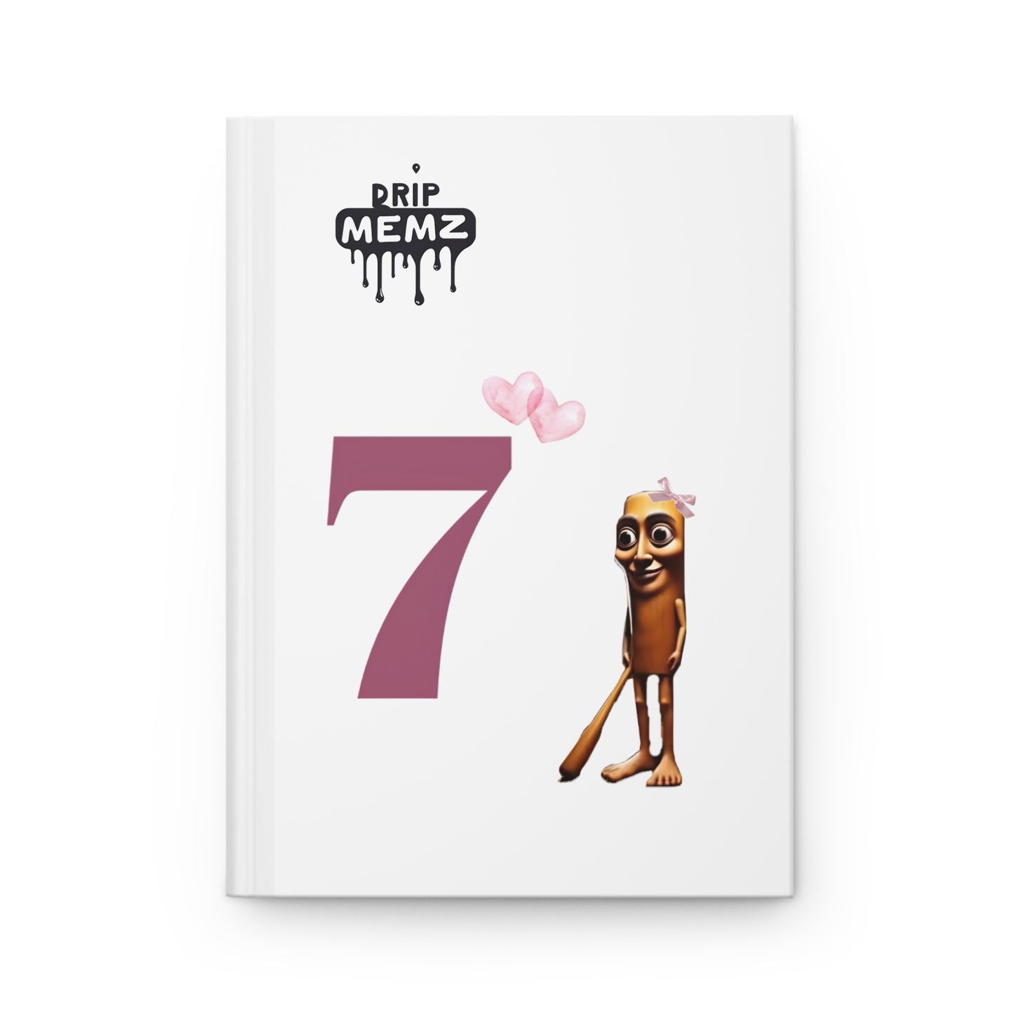 67 journal twin tung tung sahur triple T Character Hardcover Notebook brainrot