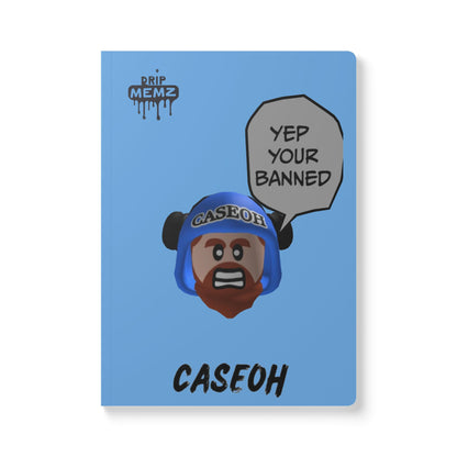 Caseoh "Yup, You’re Banned" School Journal DRIP MEMZ™ Unveiling Edition - Premium Design