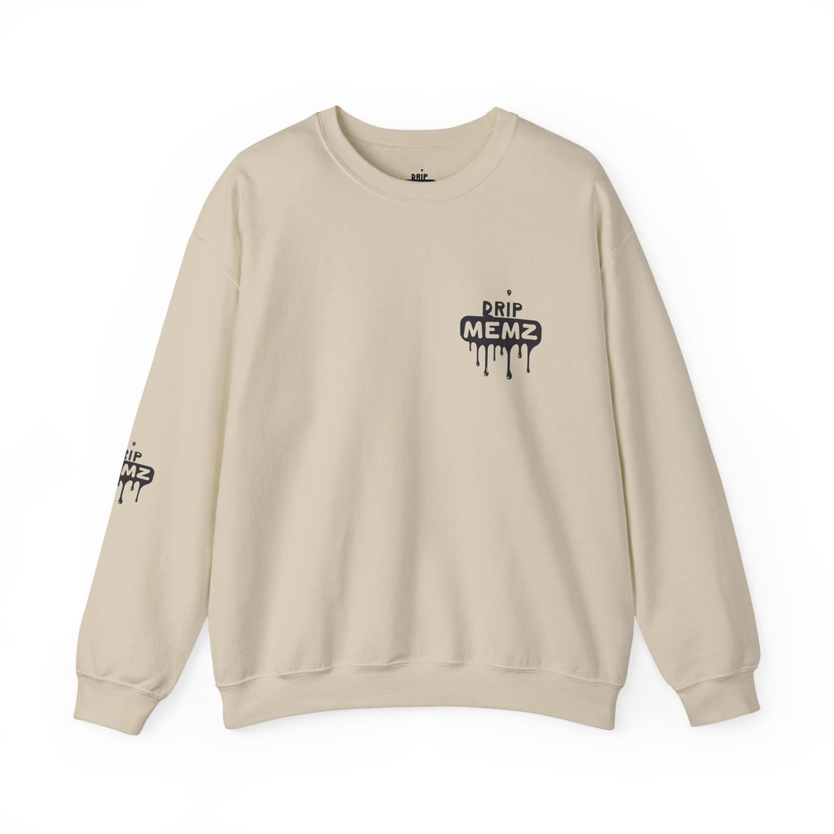 Drip Memz “ESSENTIALS — FEAR OF JOB” Signature Crewneck Sweatshirt | Premium Unisex Pullover