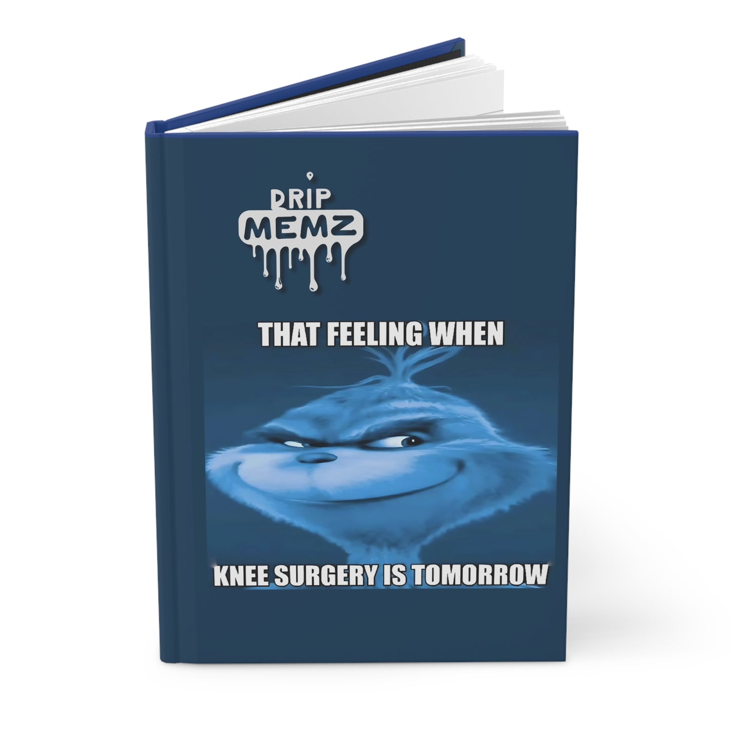 'Knee Surgery Tomorrow' Hardcover Journal Matte