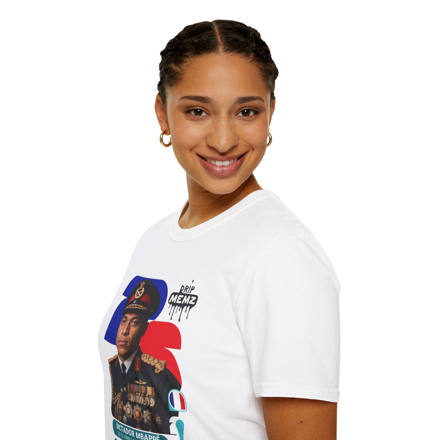 “Dictador Mbappé” Graphic T-Shirt — Funny Football Meme Tee