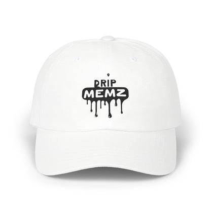 Signature Drip Memz Embroidered Cotton Cap