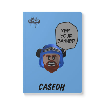 Caseoh "Yup, You’re Banned" School Journal DRIP MEMZ™ Unveiling Edition - Premium Design