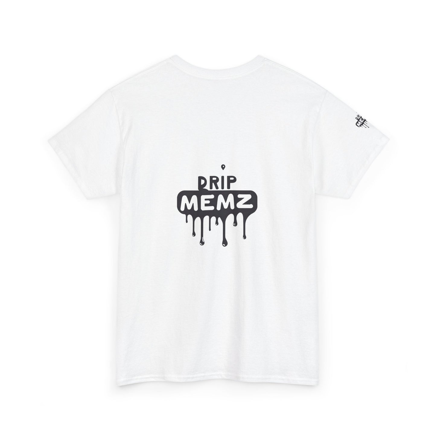 DripMemz Signature Embroidered T-Shirt — Premium Logo Tee