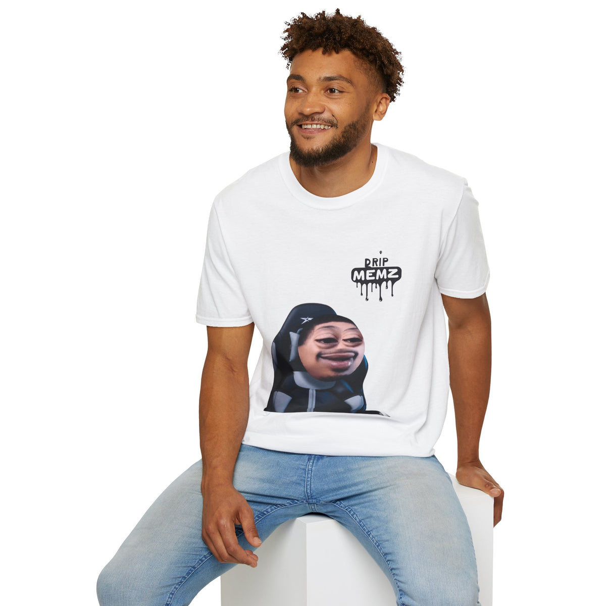 Flight Reacts Meme T-Shirt — Drip Memz Streamer Reaction Graphic Tee