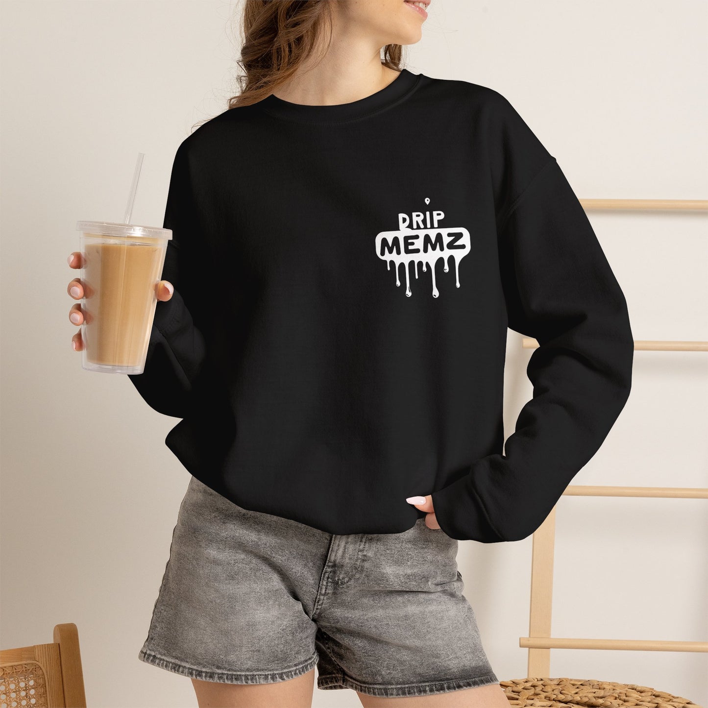 Drip Memz Signature Crewneck Sweatshirt