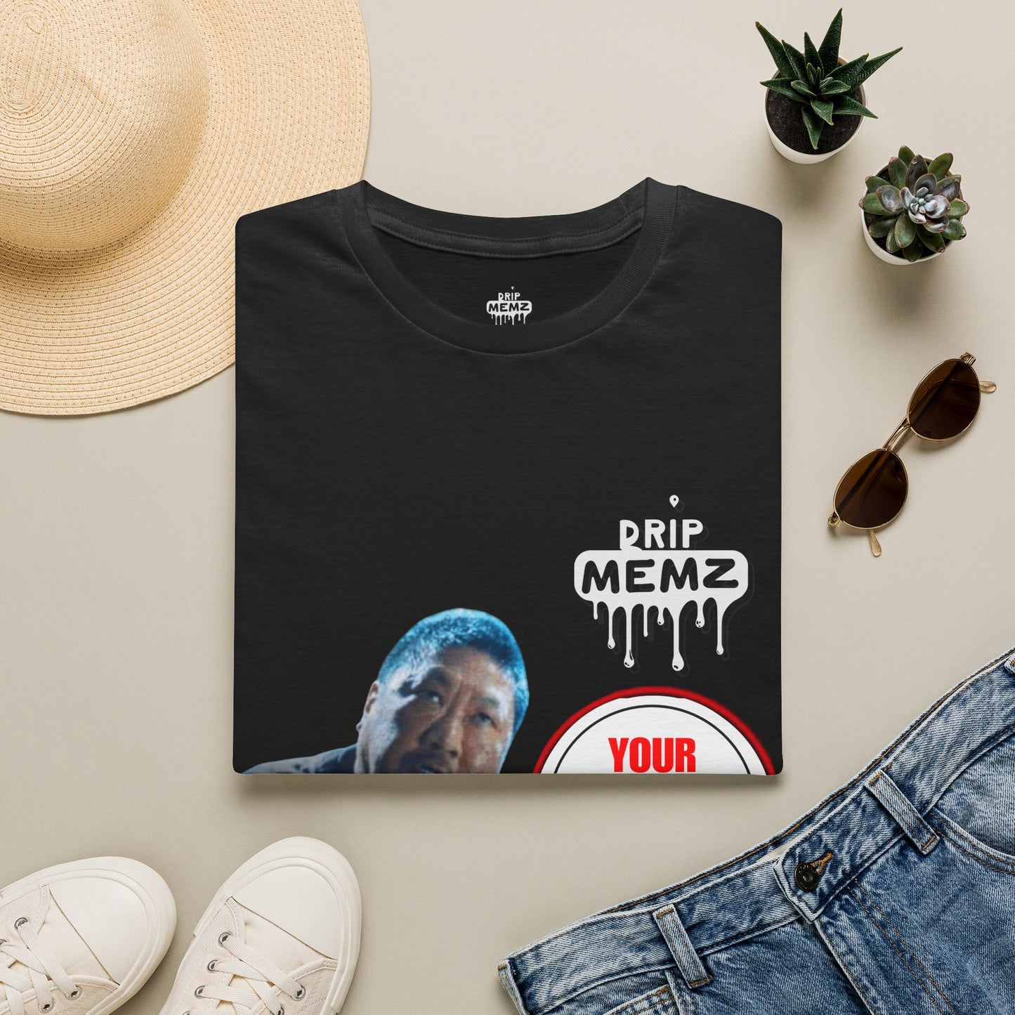 Why Is Lying? Meme T-Shirt — Custom Photo Funny Viral Graphic Tee