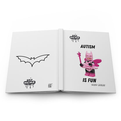 'Autism is Fun' School Notebook - Hardcover Journal Matte